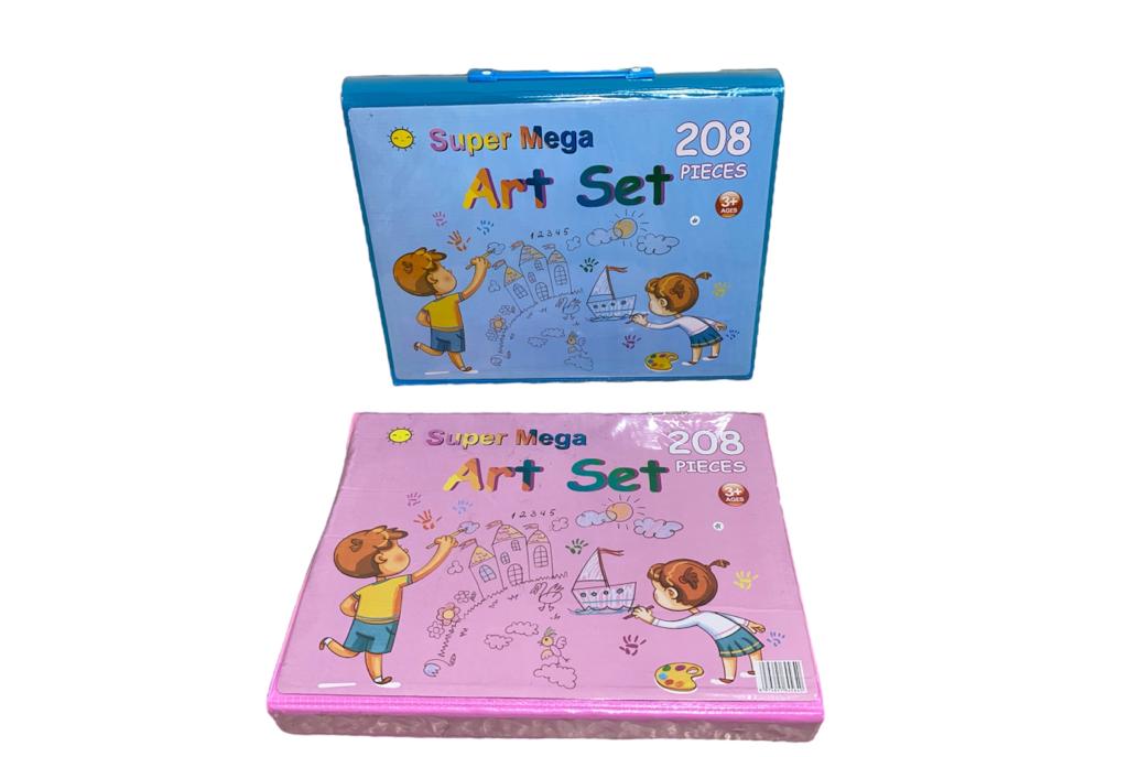 Vista 2 de Set De Arte Niños Maleta 208 Piezas